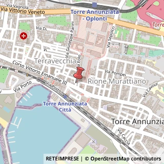 Mappa Via Vittorio Emanuele II, 19, 80058 Napoli, Napoli (Campania)