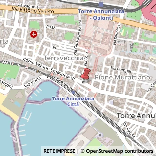 Mappa C.so Vittorio Emanuele III, 80058 Torre Annunziata NA, Italia, 80058 Torre Annunziata, Napoli (Campania)