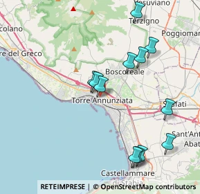 Mappa Via Oplonti, 80058 Torre Annunziata NA, Italia (4.42583)
