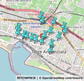 Mappa Via Oplonti, 80058 Torre Annunziata NA, Italia (0.405)