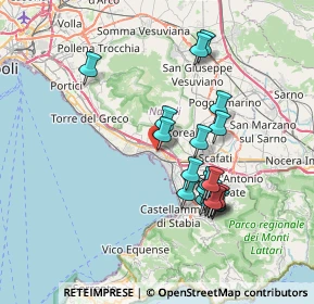Mappa Via Oplonti, 80058 Torre Annunziata NA, Italia (7.238)