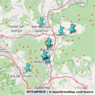 Mappa Via dei Greci, 84081 Baronissi SA, Italia (3.30455)
