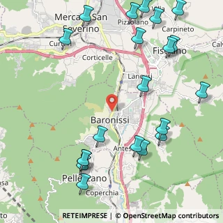 Mappa Via dei Greci, 84081 Baronissi SA, Italia (3.0155)