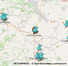 Mappa Via Michelangelo Buonarroti, 70010 Locorotondo BA, Italia (6.06643)