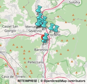 Mappa Via S.R. 88 dei Due Principati, 84084 Fisciano SA, Italia (2.62182)