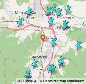 Mappa Via S.R. 88 dei Due Principati, 84084 Fisciano SA, Italia (2.976)