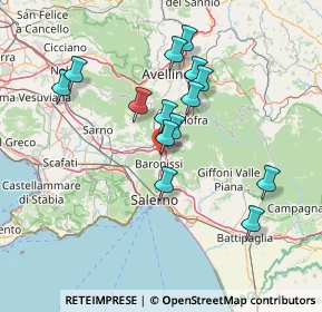 Mappa Via S.R. 88 dei Due Principati, 84084 Fisciano SA, Italia (13.94929)