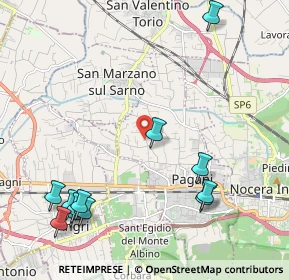 Mappa Fratelli Esposito, 84016 Pagani SA, Italia (2.88667)