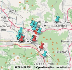 Mappa Via Rocca di S. Quirico, 84086 Roccapiemonte SA, Italia (3.236)