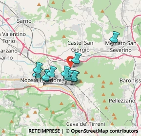 Mappa Via Rocca di S. Quirico, 84086 Roccapiemonte SA, Italia (3.04273)