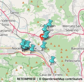 Mappa Via Rocca di S. Quirico, 84086 Roccapiemonte SA, Italia (3.10231)