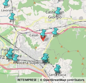 Mappa Via Rocca di S. Quirico, 84086 Roccapiemonte SA, Italia (3.02733)