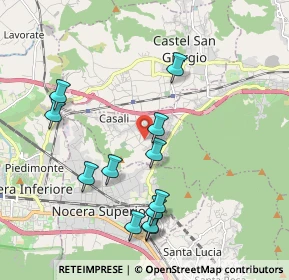 Mappa Via Rocca di S. Quirico, 84086 Roccapiemonte SA, Italia (2.195)