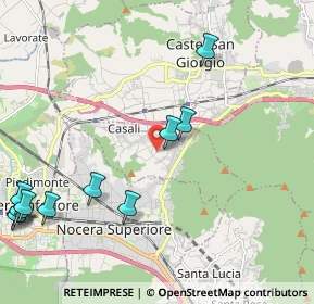Mappa Via Rocca di S. Quirico, 84086 Roccapiemonte SA, Italia (2.98636)
