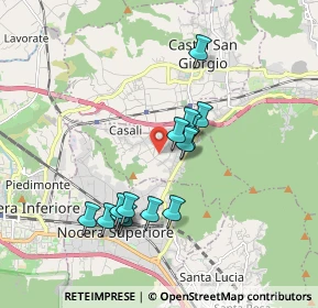 Mappa Via Rocca di S. Quirico, 84086 Roccapiemonte SA, Italia (1.688)