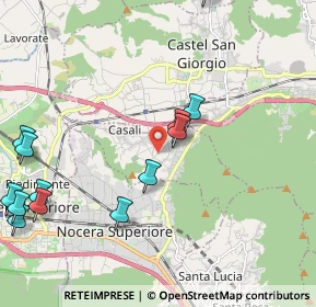 Mappa Via Rocca di S. Quirico, 84086 Roccapiemonte SA, Italia (2.87077)