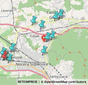 Mappa Via Rocca di S. Quirico, 84086 Roccapiemonte SA, Italia (2.51833)