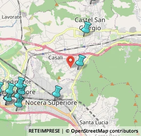 Mappa Via Rocca di S. Quirico, 84086 Roccapiemonte SA, Italia (3.44333)