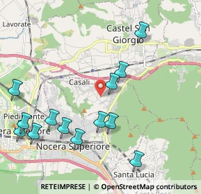 Mappa Via Rocca di S. Quirico, 84086 Roccapiemonte SA, Italia (2.53077)