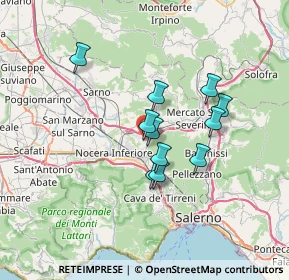 Mappa Via Rocca di S. Quirico, 84086 Roccapiemonte SA, Italia (5.70909)