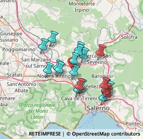 Mappa Via Rocca di S. Quirico, 84086 Roccapiemonte SA, Italia (6.2885)