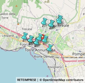 Mappa Via del Principio, 80058 Torre Annunziata NA, Italia (1.32923)