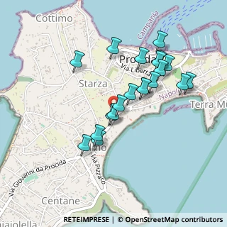 Mappa Via SS. Annunziata, 80079 Procida NA, Italia (0.454)