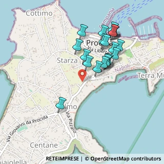 Mappa Via SS. Annunziata, 80079 Procida NA, Italia (0.485)