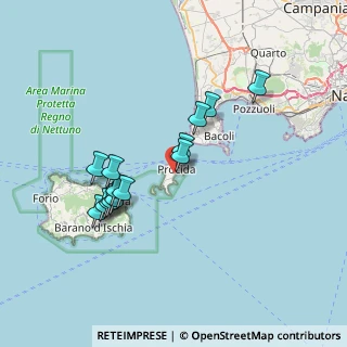 Mappa Via SS. Annunziata, 80079 Procida NA, Italia (7.08)