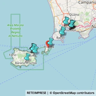 Mappa Via SS. Annunziata, 80079 Procida NA, Italia (8.44471)