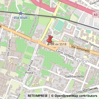 Mappa Corso Umberto I, 61, 80058 Torre Annunziata, Napoli (Campania)