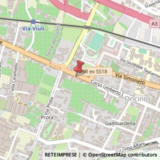 Mappa Corso Umberto I, 343, 80058 Torre Annunziata, Napoli (Campania)