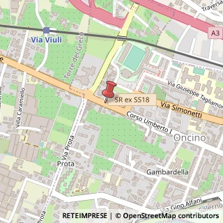 Mappa Corso Umberto I, 55, 80058 Torre Annunziata, Napoli (Campania)
