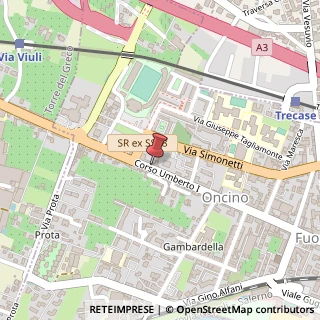Mappa Corso Umberto I, 242, 80058 Torre Annunziata, Napoli (Campania)