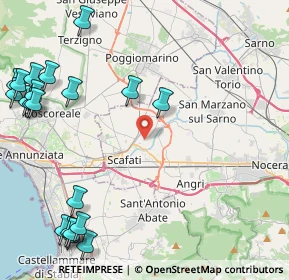 Mappa Via Paolo VI, 84018 Scafati SA, Italia (6.6535)