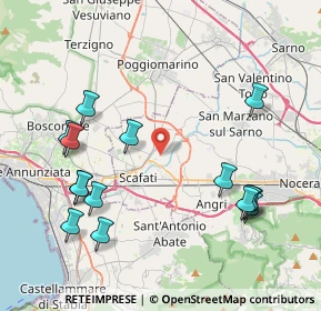 Mappa Via Paolo VI, 84018 Scafati SA, Italia (5.02333)