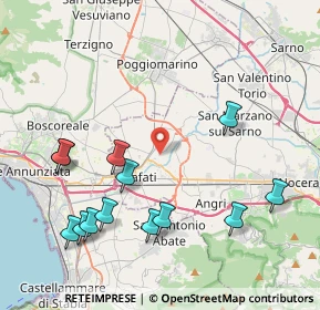 Mappa Via Paolo VI, 84018 Scafati SA, Italia (5.06308)