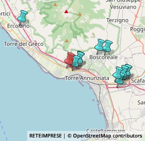 Mappa Via Zampa, 80058 Torre Annunziata NA, Italia (3.95385)