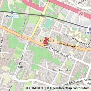Mappa Corso Umberto I, 327, 80058 Torre Annunziata, Napoli (Campania)