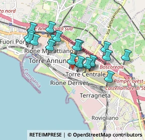 Mappa Via Roma, 80058 Torre Annunziata NA, Italia (0.8295)