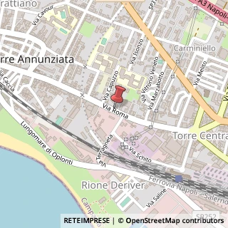 Mappa Via Roma, 105, 80058 Torre Annunziata, Napoli (Campania)