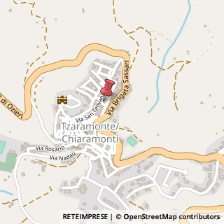 Mappa Via della Resistenza, 5, 07030 Chiaramonti, Sassari (Sardegna)