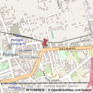 Mappa Via Lepanto, 153, 80045 Pompei, Napoli (Campania)