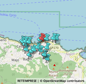 Mappa Via Salvatore Girardi, 80074 Ischia NA, Italia (0.7295)