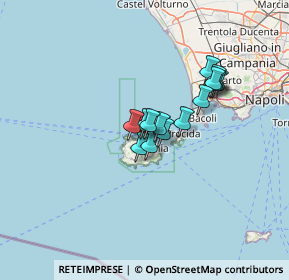 Mappa Via Salvatore Girardi, 80074 Ischia NA, Italia (9.53786)