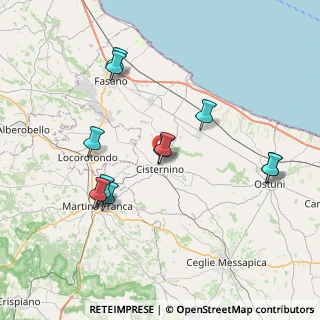 Mappa Strada Prov.le Gravina di Castro, 72014 Cisternino BR, Italia (8.2225)