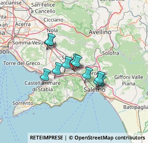 Mappa Via Allende Salvador, 84014 Nocera Inferiore SA, Italia (9.83364)