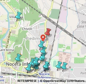 Mappa Via Allende Salvador, 84014 Nocera Inferiore SA, Italia (0.6475)