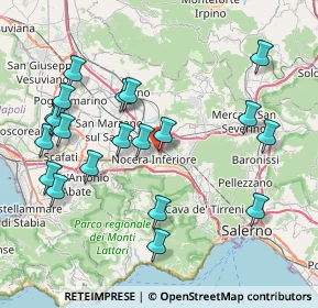 Mappa Via Allende Salvador, 84014 Nocera Inferiore SA, Italia (9.349)