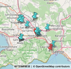 Mappa Piazza CICALESI, 84014 Nocera Inferiore SA, Italia (6.618)